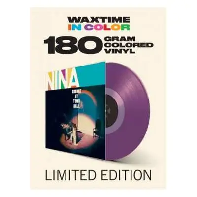 LP Nina Simone: Nina Simone At Town Hall LTD | CLR