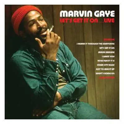 2LP Marvin Gaye: Let's Get It On: Live CLR