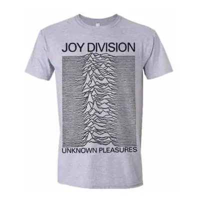 Tričko Unknown Pleasures (grey) XXL