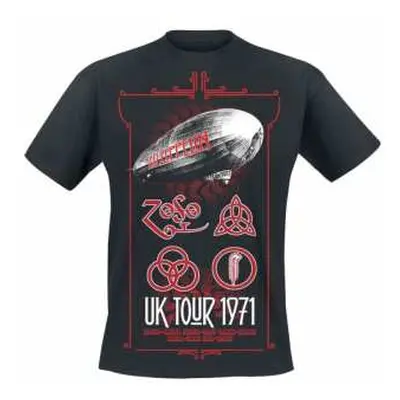 Tričko Uk Tour 1971 XL