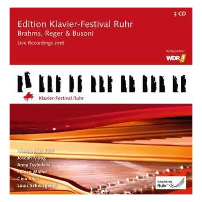 3CD Johannes Brahms: Edition Klavier-Festival Ruhr