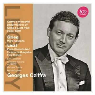 CD Gyorgy Cziffra: Grieg & Liszt from Paris, 1959