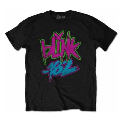 Tričko Neon Logo Blink-182 L