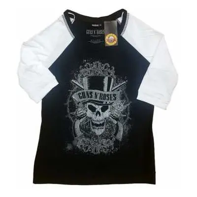 Dámské Tričko Faded Skull XL