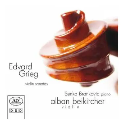 CD Edvard Grieg: Sonaten Für Violine & Klavier Nr.1-3