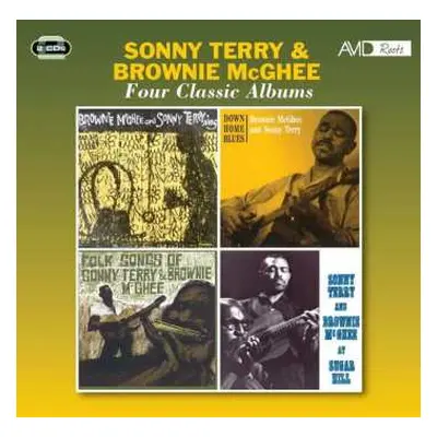 2CD Sonny Terry & Brownie McGhee: Four Classic Albums