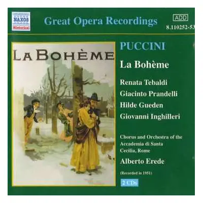 2CD Giacomo Puccini: La Bohème