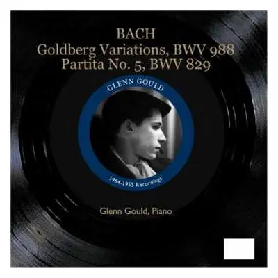 CD Johann Sebastian Bach: Goldberg Variations, BWV 988 • Partita No. 5, BWV 829