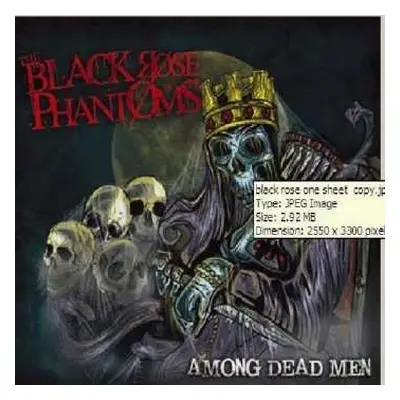 CD The Black Rose Phantoms: Among The Dead