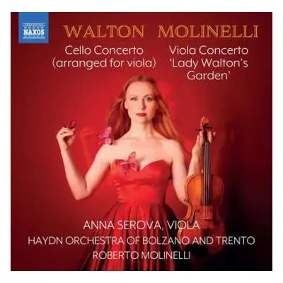 CD Sir William Walton: Violakonzert (nach Dem Cellokonzert, Arrangiert Von Anna Serova)