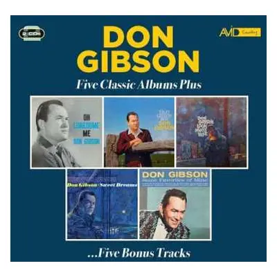 2CD Don Gibson: Five Classic Albums Plus