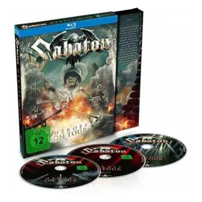 CD/2Blu-ray Sabaton: Heroes On Tour LTD