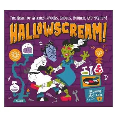 CD Various: Hallowscream! (The Night Of The Witches, Spooks, Ghouls, Murder, And Mayhem!)