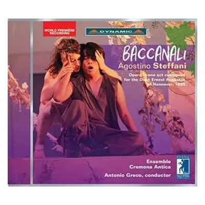 2CD Agostino Steffani: Baccanali