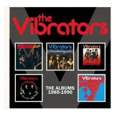 5CD/Box Set The Vibrators: The Albums 1985-1990