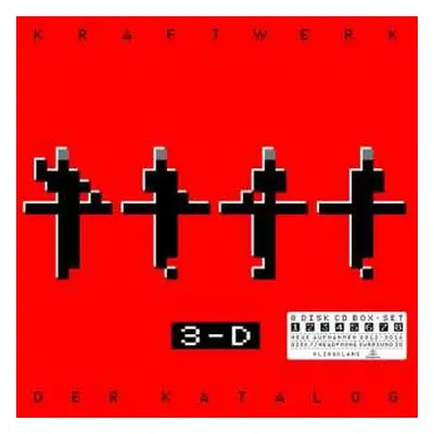 8CD/Box Set Kraftwerk: 3-D (Der Katalog) DLX