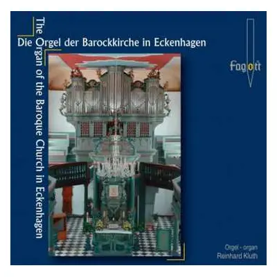 CD Georg Friedrich Händel: Die J.ch.kleine-orgel Der Barockkirche In Eckenhagen