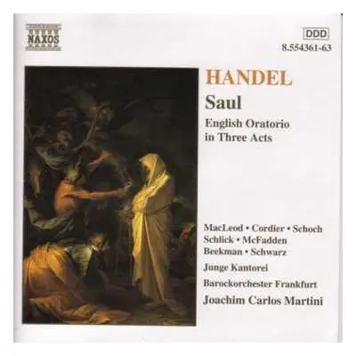 3CD/Box Set Georg Friedrich Händel: Saul