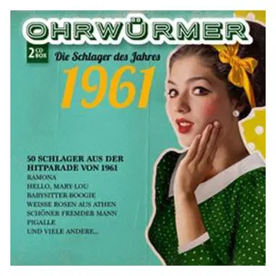 2CD Various: Ohrwurmer - Die Schlager Des Jahres 1961