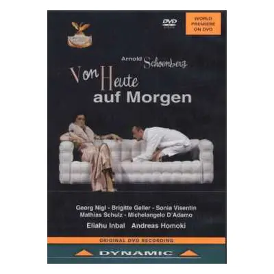 DVD Arnold Schönberg: Von Heute Auf Morgen