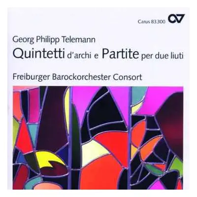 CD Georg Philipp Telemann: Quintetti D'Archi E Partite Per Due Liuti