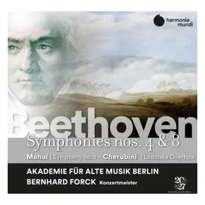 2CD Akademie Fur Alte Musik Berlin / Bernhard Forck: Symphonien Nr.4 & 8