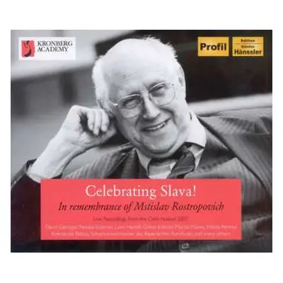 4CD Symphonie-Orchester Des Bayerischen Rundfunks: Celebrating Slava! - In Remembrance Of Mstisl