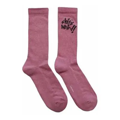 Yungblud Unisex Ankle Socks: Weird! (uk Size 7 - 11) 40 - 45