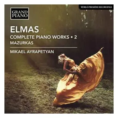 CD Stéphan Elmas: Sämtliche Klavierwerke Vol.2