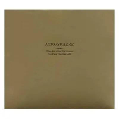 CD Atmosphere: When Life Gives You Lemons, You Paint That Shit Gold DIGI