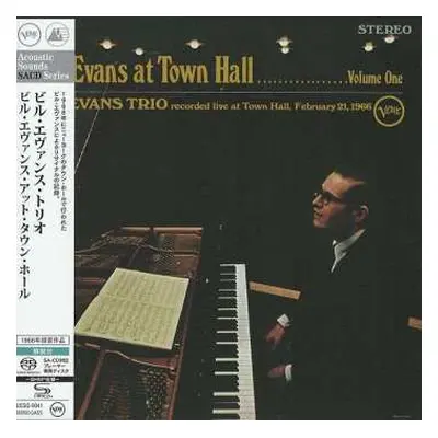 SACD The Bill Evans Trio: Bill Evans At Town Hall (Volume One) LTD | DIGI