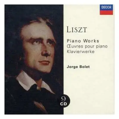 9CD/Box Set Franz Liszt: Piano Works = Œuvres Pour Piano = Klavierwerke