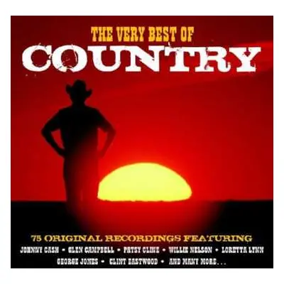 3CD Various: The Very Best Of Country, 75 Original Recordings