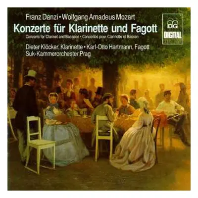 CD Franz Danzi: Sinfonia Concertante Für Klarinette & Fagott In B