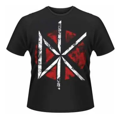 Tričko Distressed Dk Logo Dead Kennedys XXXL