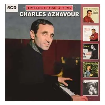 5CD/Box Set Charles Aznavour: Bravos Du Music-Hall / Believe In Me! / C'est Ça / Il Faut Savoir 