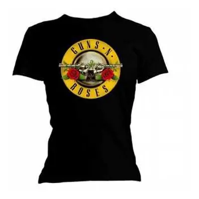 Dámské Tričko Classic Bullet Logo Guns N' Roses L