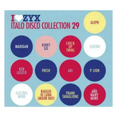 3CD Various: I Love ZYX Italo Disco Collection 29