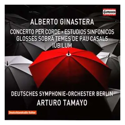 CD Deutsches Symphonie-Orchester Berlin: Concerto Per Corde / Estudios Sinfónicos/ Glosses Sobr