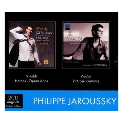 2CD/Box Set Philippe Jaroussky: Vivaldi Heroes - Opera Arias / Vivaldi Virtuoso Cantatas LTD