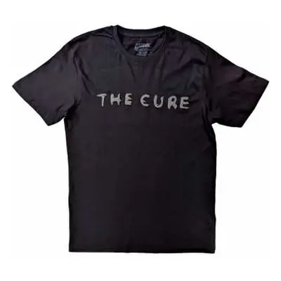 The Cure Unisex Hi-build T-shirt: Circle Logo (small) S