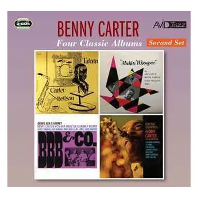 2CD Benny Carter: Four Classic Albums (second Set)