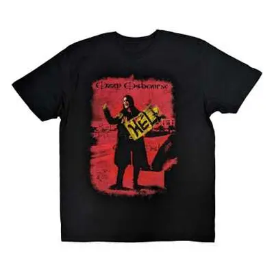 Ozzy Osbourne Unisex T-shirt: Hell (medium) M