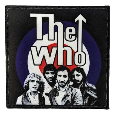 The Who Standard Printed Patch: Band Photo