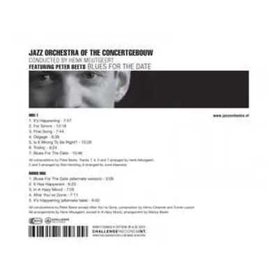 2CD Jazz Orchestra Of The Concertgebouw: Blues For The Date