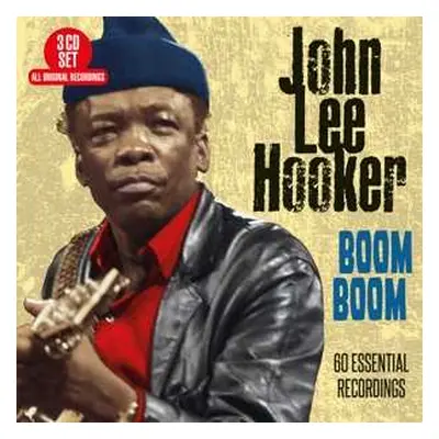 3CD John Lee Hooker: Boom Boom - 60 Essential Recordings