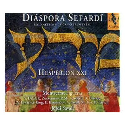 2CD Jordi Savall: Diáspora Sefardí (Romances & Música Instrumental)