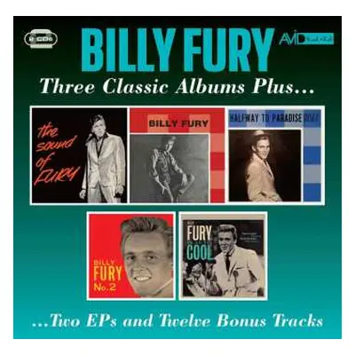 2CD Billy Fury: Three Classic Albums Plus...