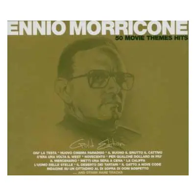 3CD Ennio Morricone: 50 Movie Themes Hits - Gold Edition