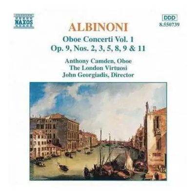 CD Tomaso Albinoni: Oboe Concerti Op. 9, Nos. 2, 3, 5, 8, 9 & 11